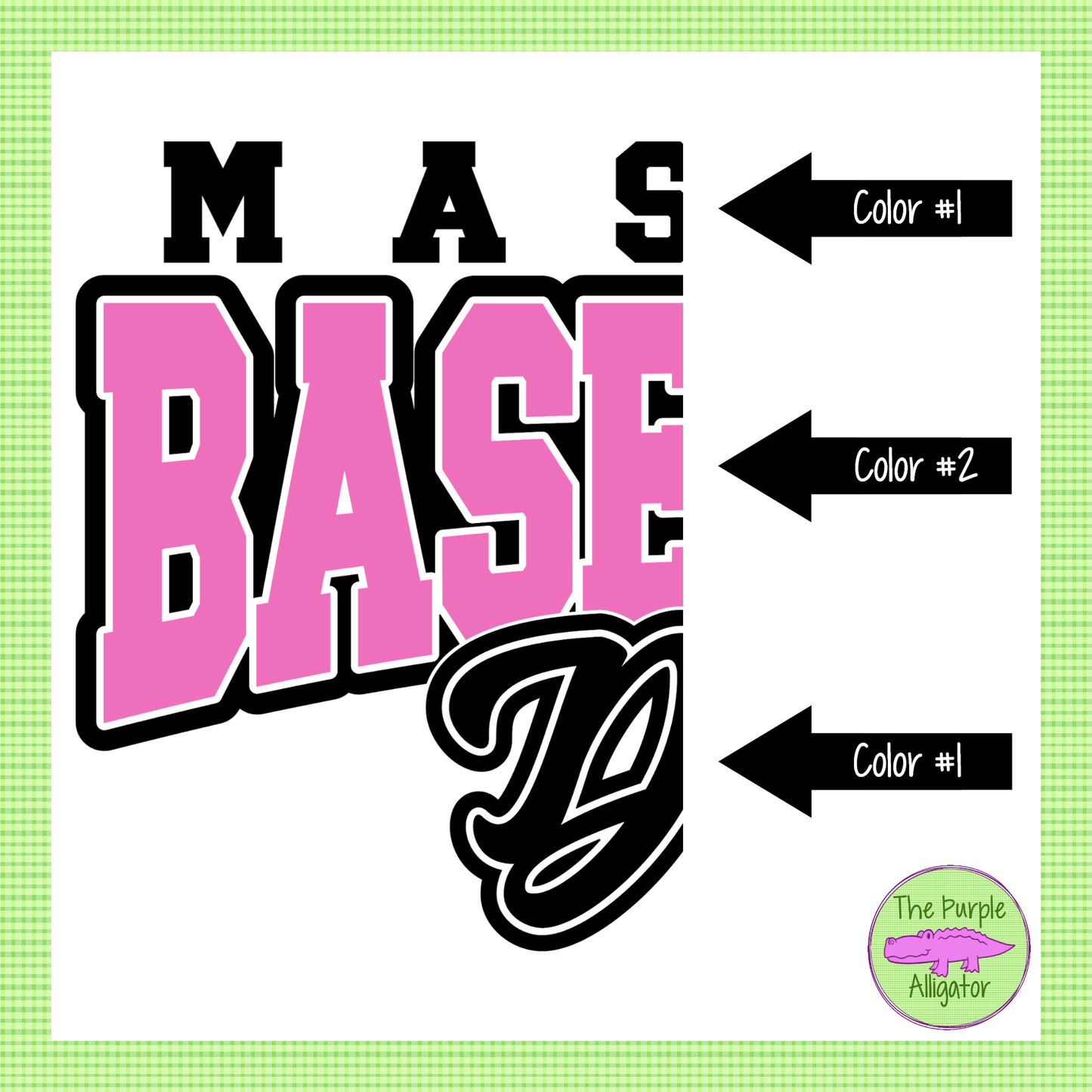 Hustlers Baseball Dad 55 | Varsity Block Game Day Parent Tee 0226 TPA