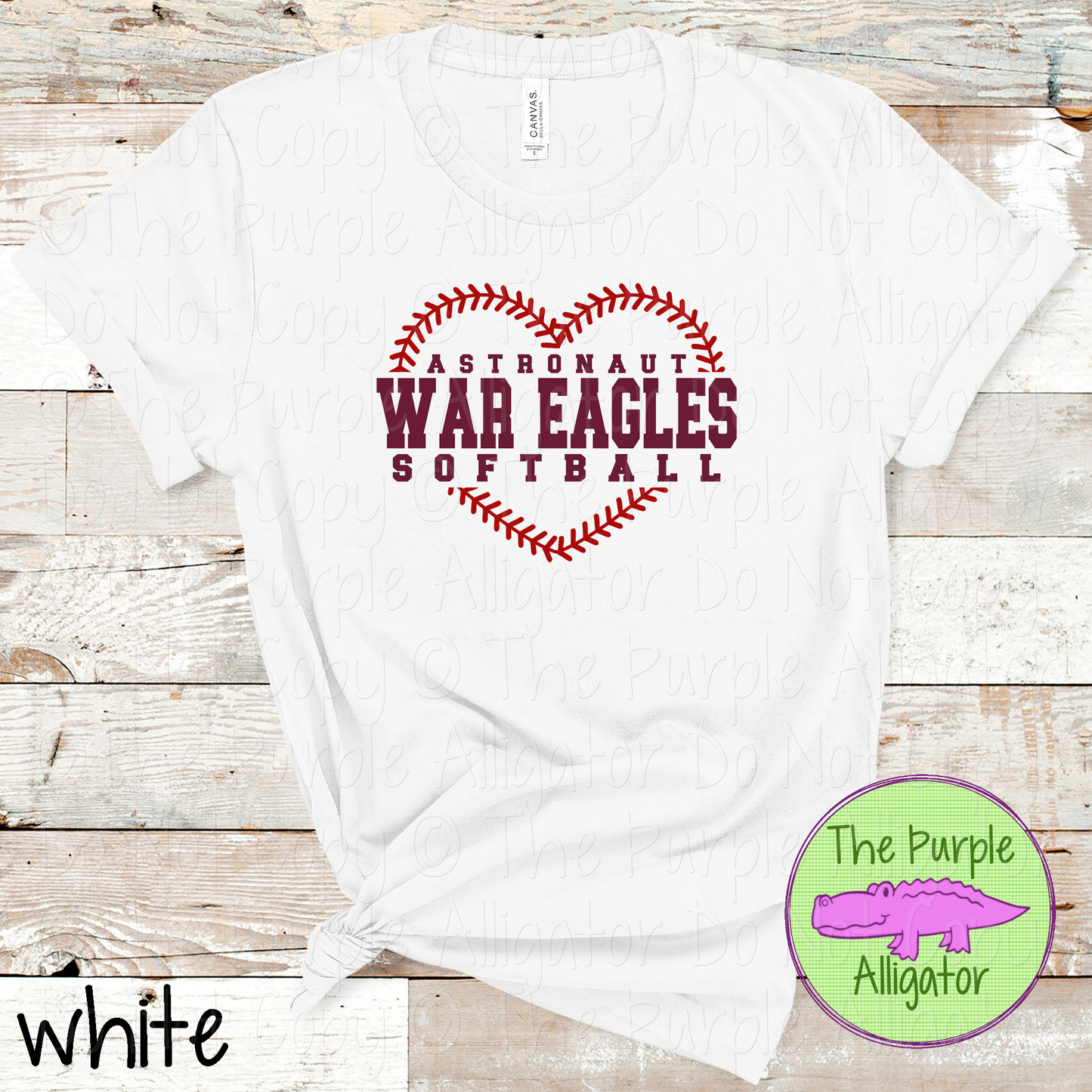 Astronaut War Eagles Softball 59 Custom Team Color Game Day Apparel 0326 TPA