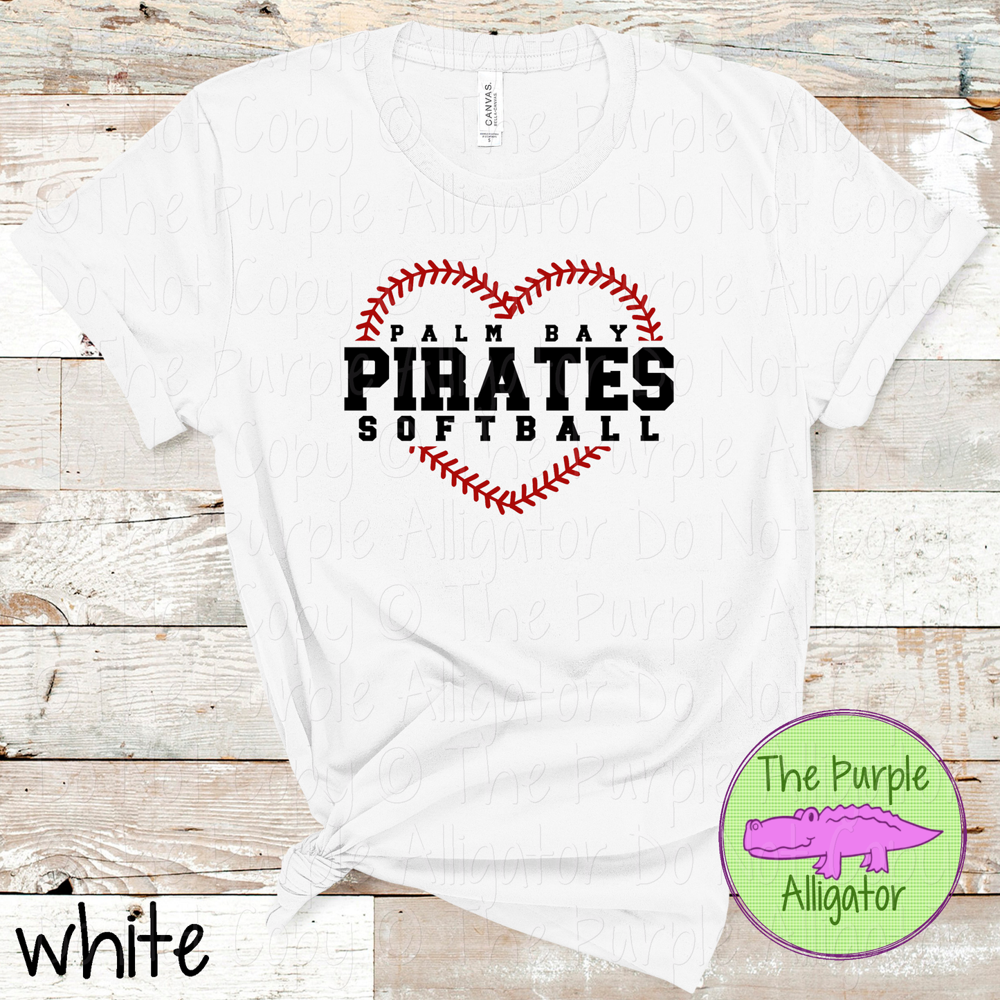 Palm Bay Pirates Softball 59 Custom Team Color Game Day Apparel 0326 TPA