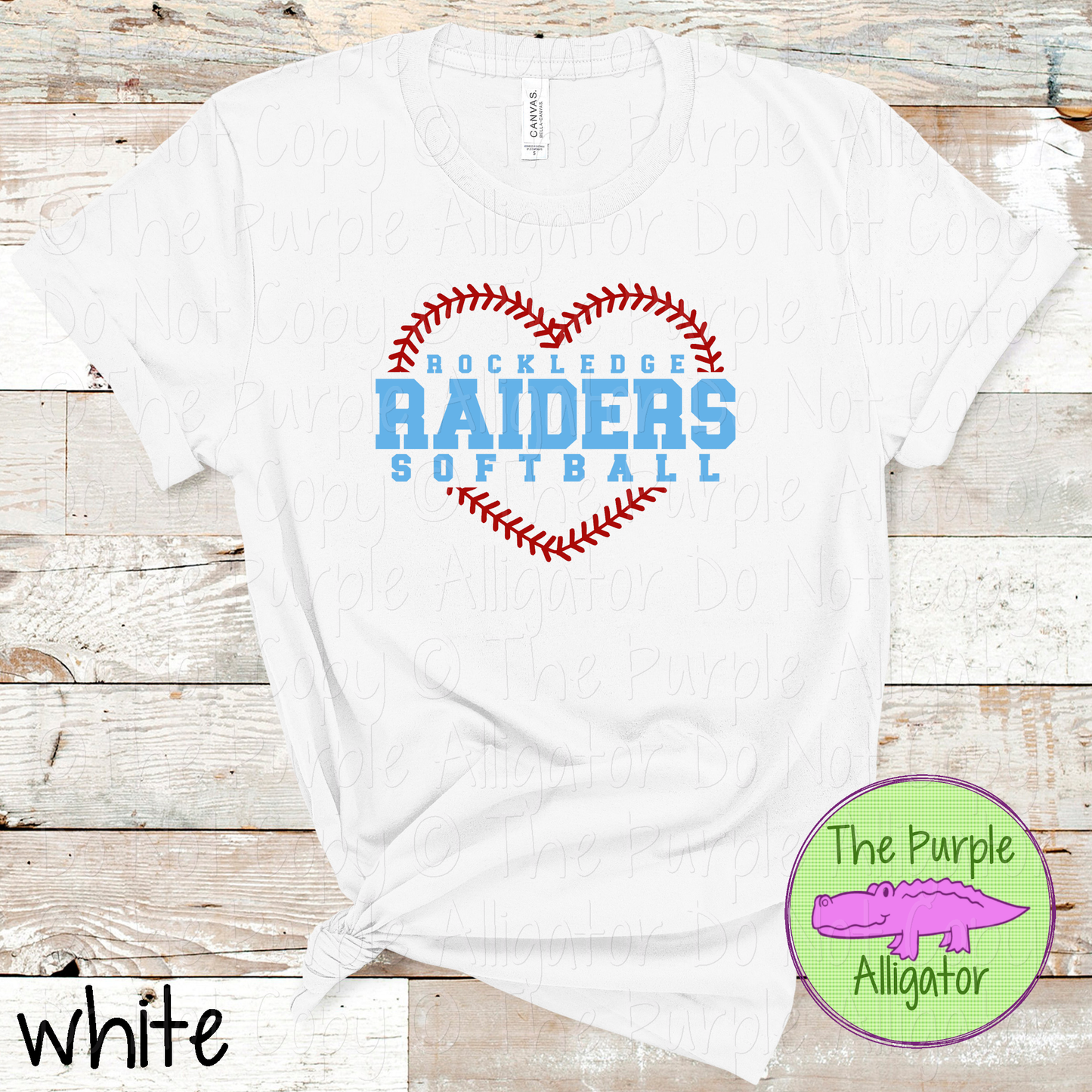 Rockledge Raiders Softball 59 Custom Team Color Game Day Apparel 0326 TPA