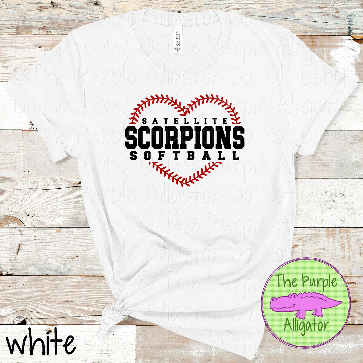 Satellite Scorpions Softball 59 Custom Team Color Game Day Apparel 0326 TPA