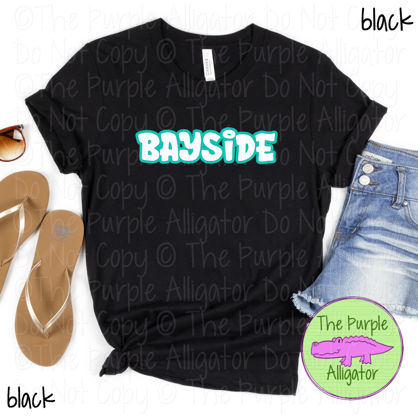 Bayside Alley Bounce - The Graffiti Series - Graffiti Style Custom Spirit Wear Mascot & School Apparel 0526 TPA