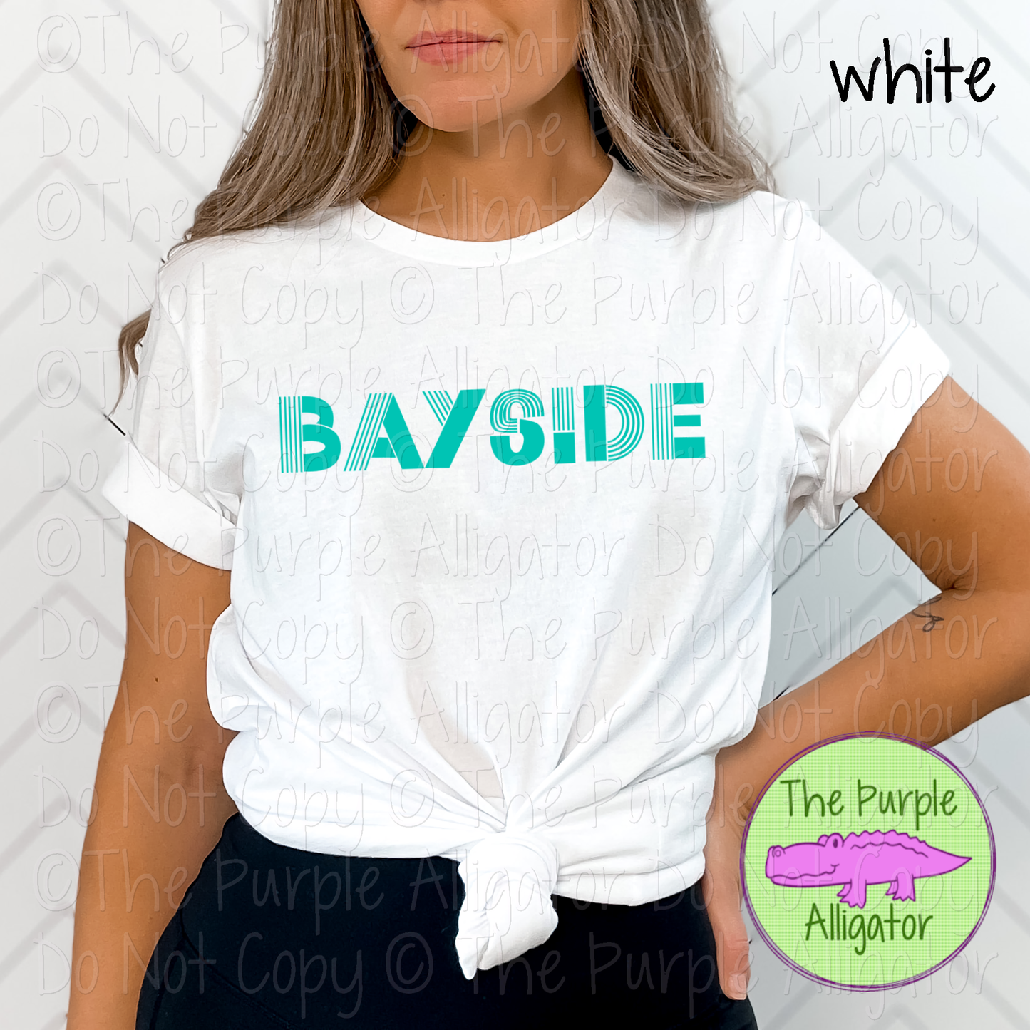 Bayside Boogie Lines - The Retro Line Series | Vintage Groove School Apparel  0126 TPA