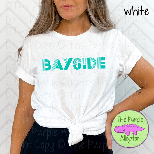 Bayside Boogie Lines - The Retro Line Series | Vintage Groove School Apparel  0126 TPA