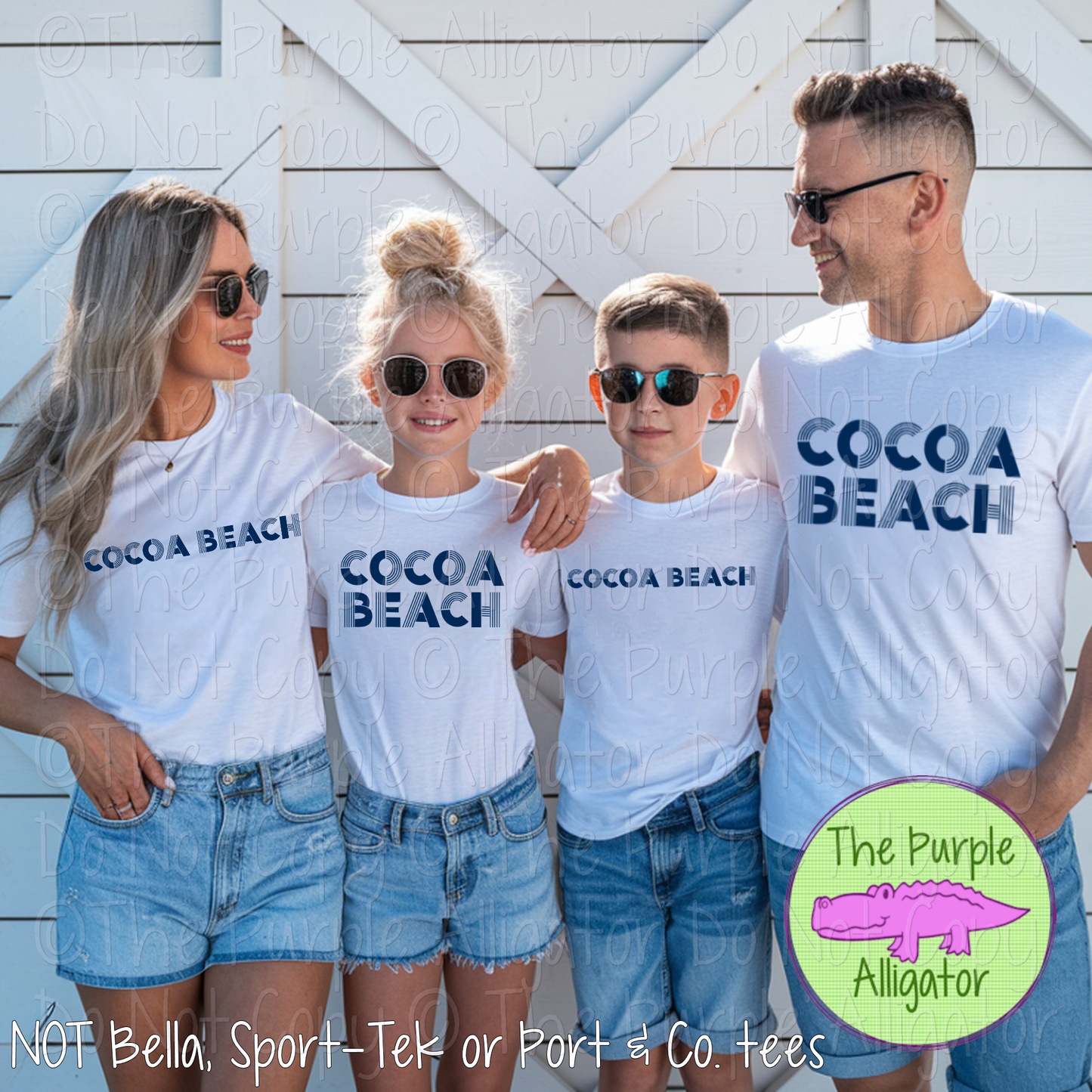 Cocoa Beach Boogie Lines - The Retro Line Series | Vintage Groove School Apparel  0126 TPA