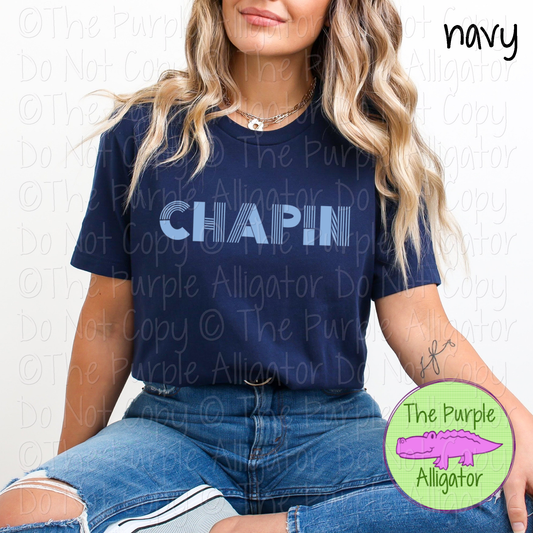 Chapin Boogie Lines - The Retro Line Series | Vintage Groove School Apparel  0126 TPA