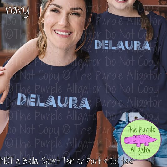DeLaura Boogie Lines - The Retro Line Series | Vintage Groove School Apparel  0126 TPA