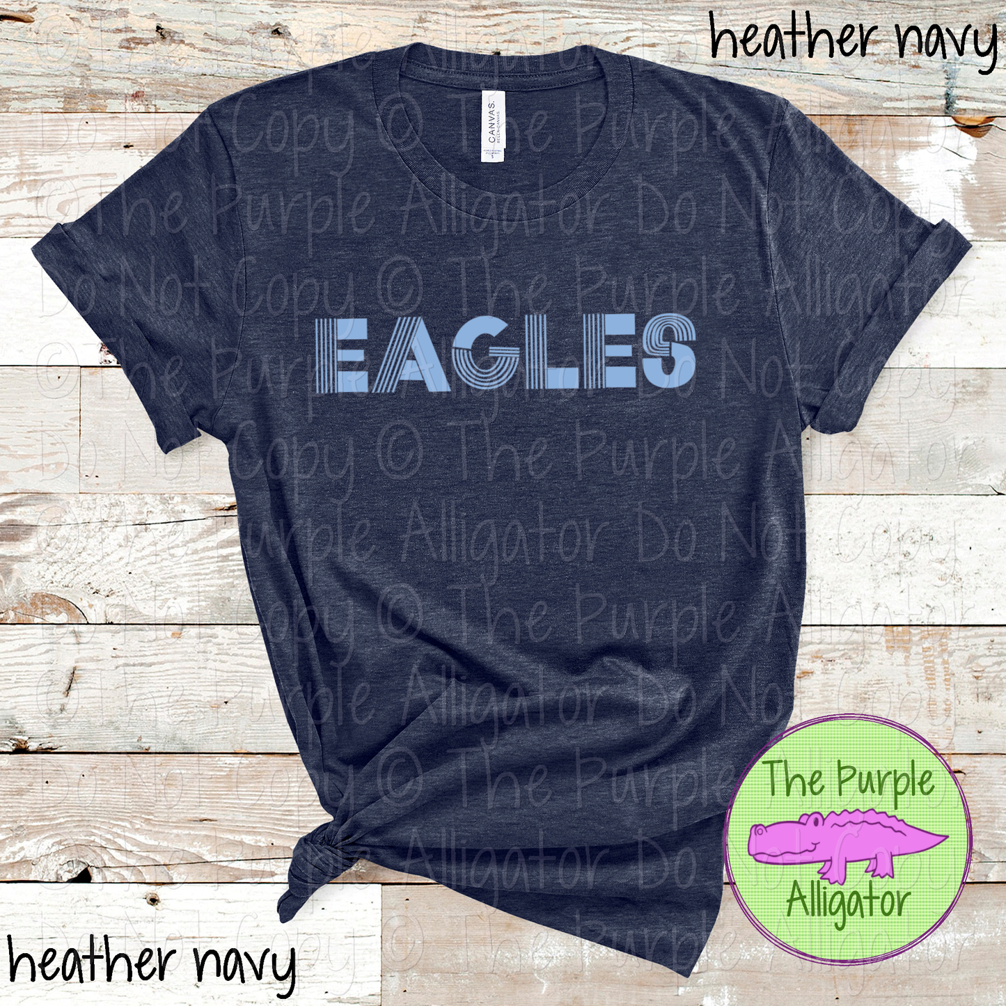 Eagles Boogie Lines - The Retro Line Series | Vintage Groove School Apparel  0126 TPA