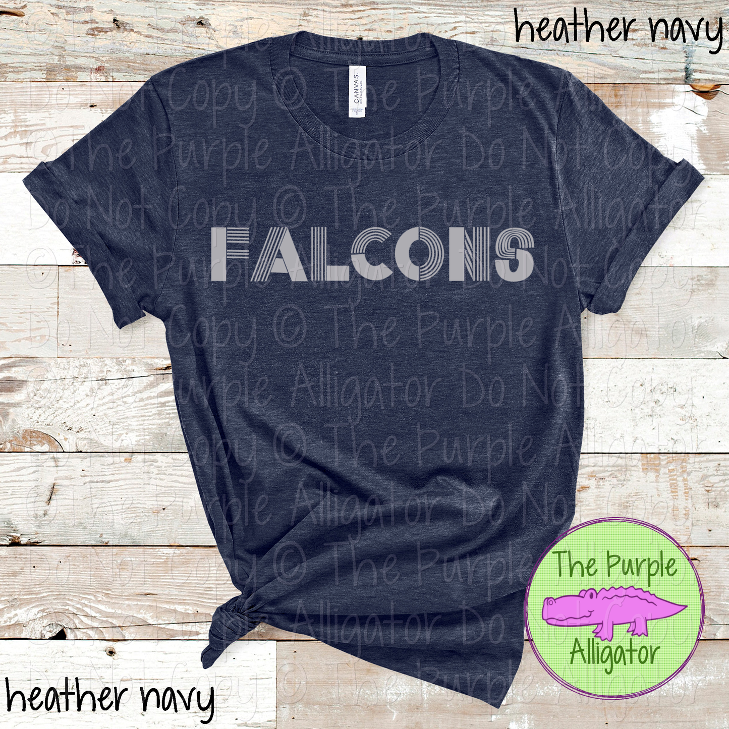 Falcons Boogie Lines - The Retro Line Series | Vintage Groove School Apparel  0126 TPA