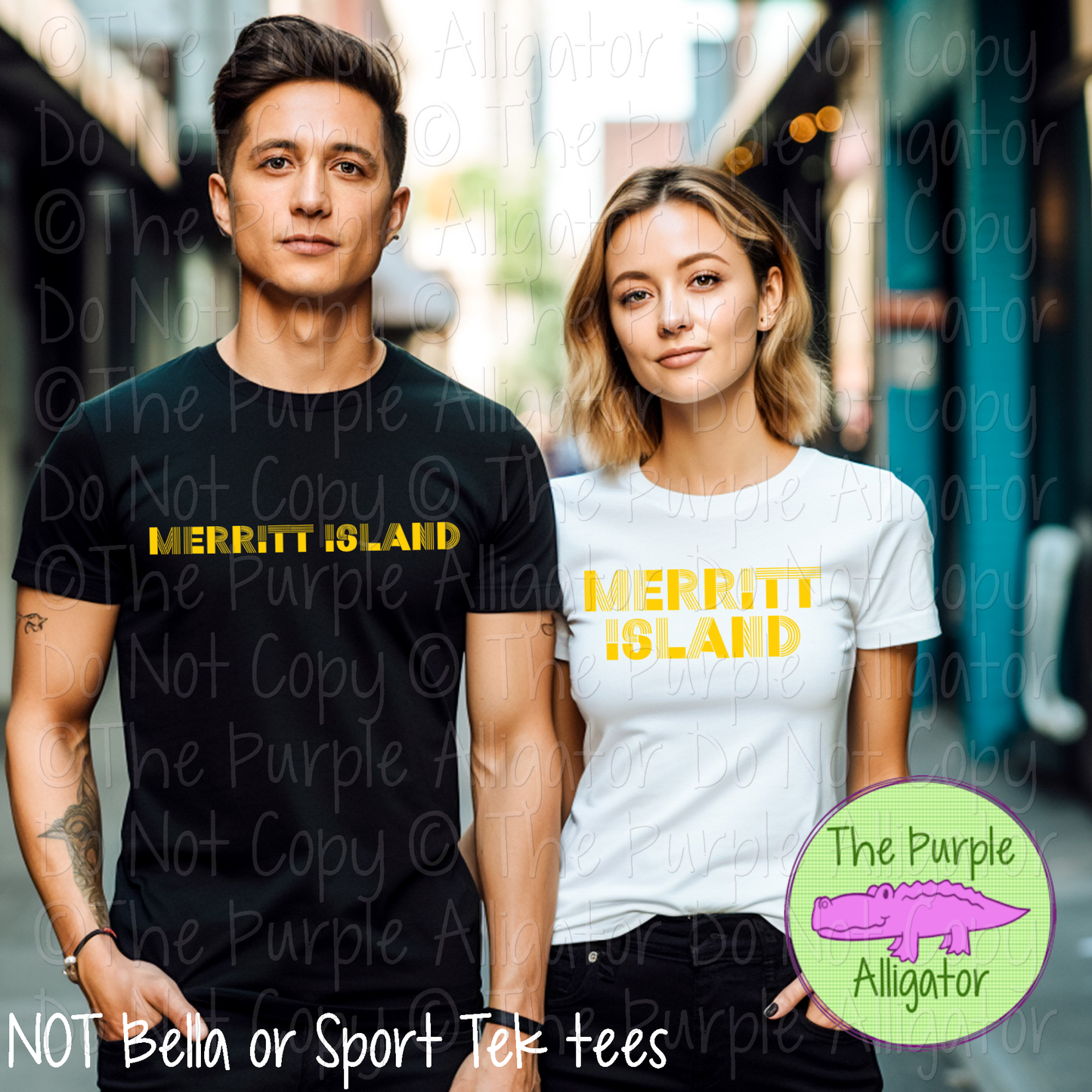 Merritt Island Boogie Lines - The Retro Line Series | Vintage Groove School Apparel  0126 TPA