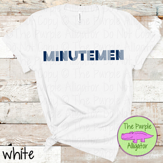 Minutemen Boogie Lines - The Retro Line Series | Vintage Groove School Apparel  0126 TPA