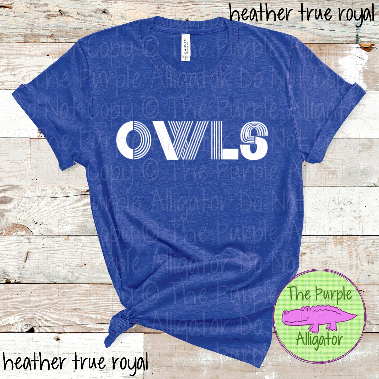 Owls Boogie Lines - The Retro Line Series | Vintage Groove School Apparel  0126 TPA