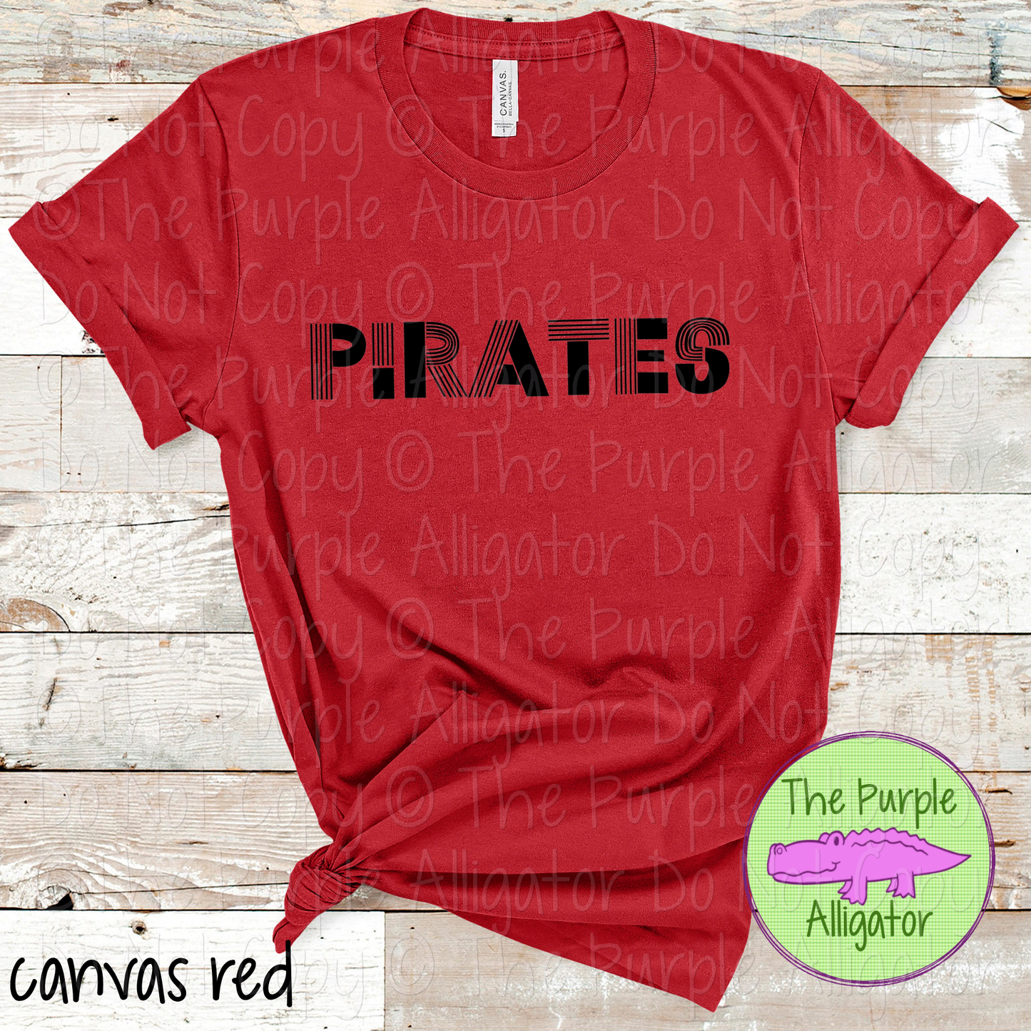 Pirates Boogie Lines - The Retro Line Series | Vintage Groove School Apparel  0126 TPA