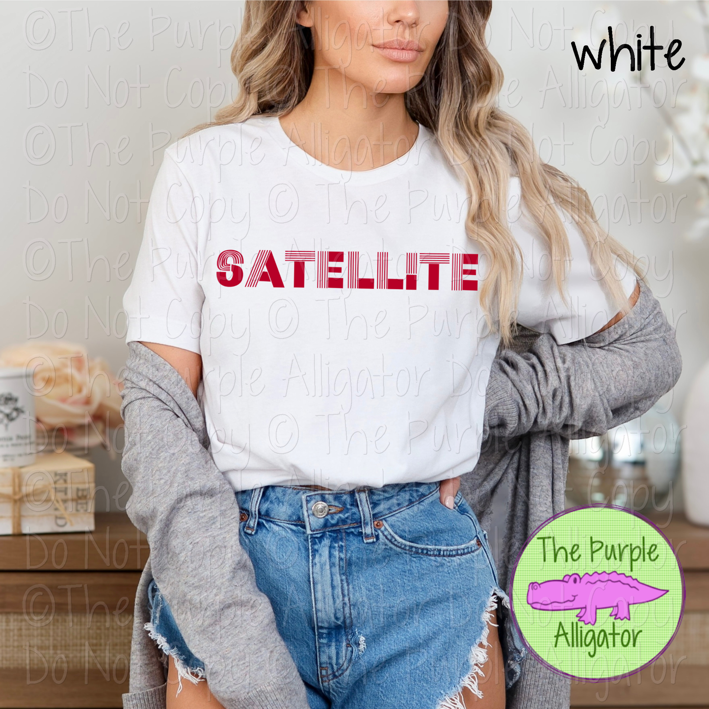 Satellite Boogie Lines - The Retro Line Series | Vintage Groove School Apparel  0126 TPA (Copy)