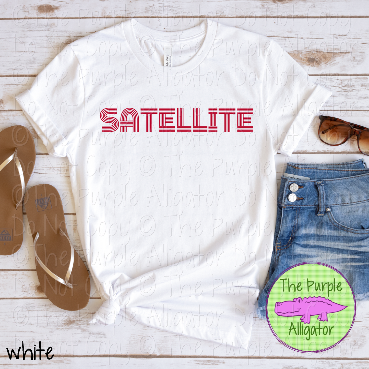 Satellite Brightline - The Retro Line Series | Custom School Spirit Apparel 0126 TPA