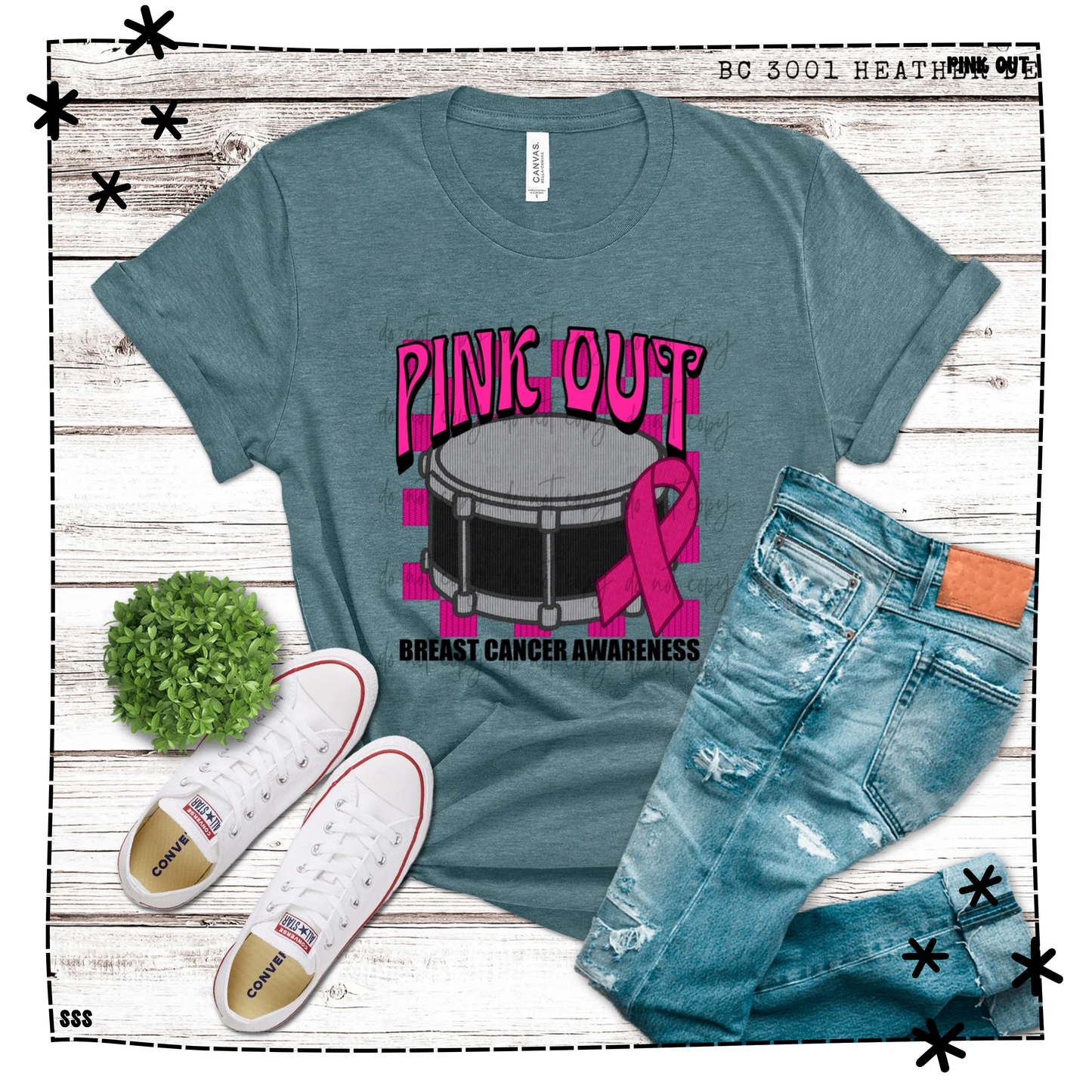 Band Pink Out Breast Cancer Awareness WEEKLY DROP