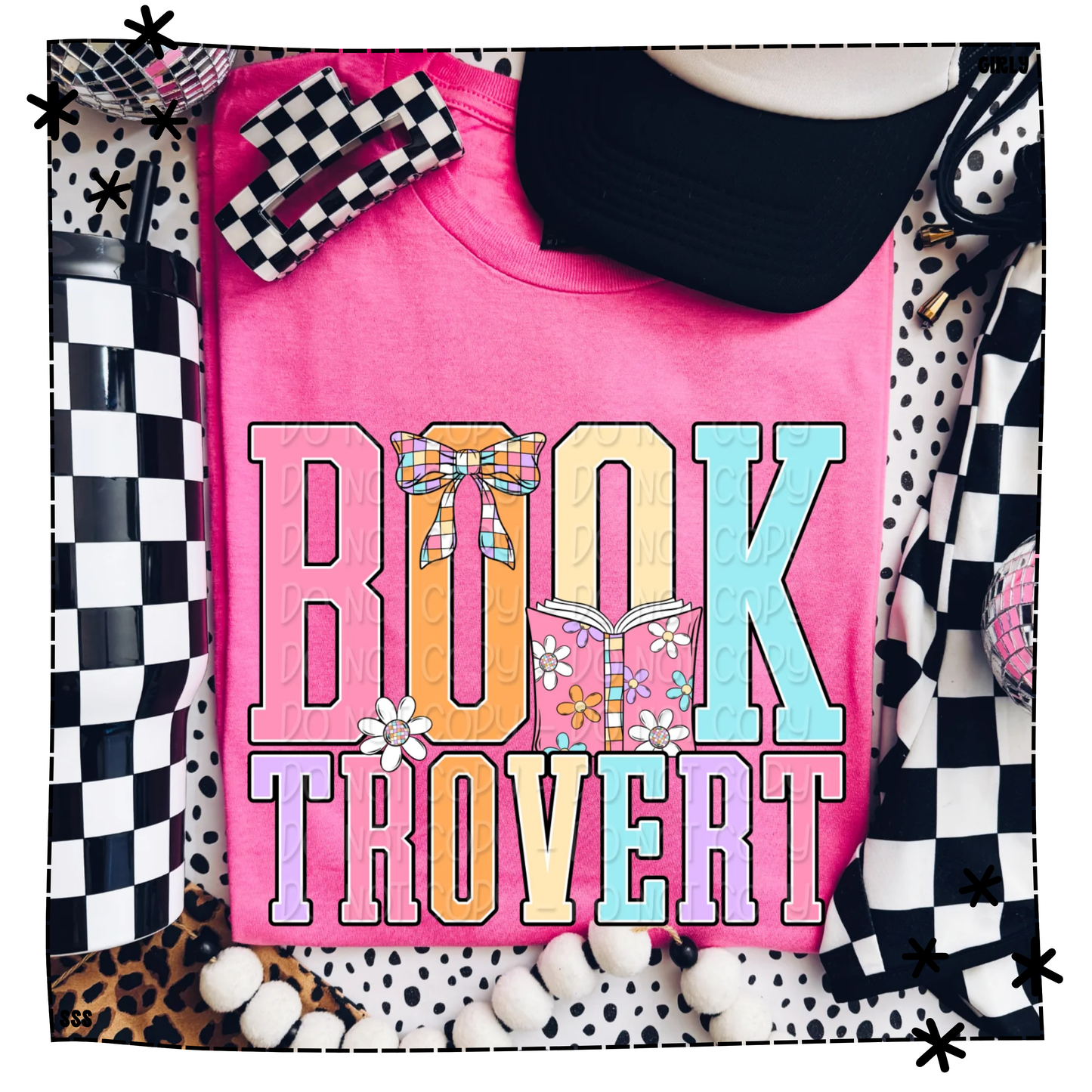 Booktrovert Pink Floral WEEKLY DROP