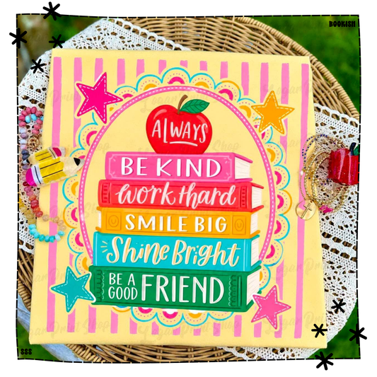 Bright Frame Faux Stitch Inspirational WEEKLY DROP