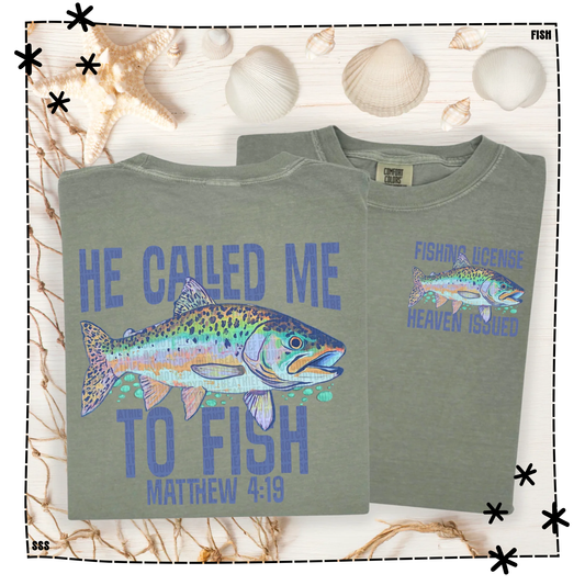 Called To Fish No Pink With Pocket WEEKLY DROP