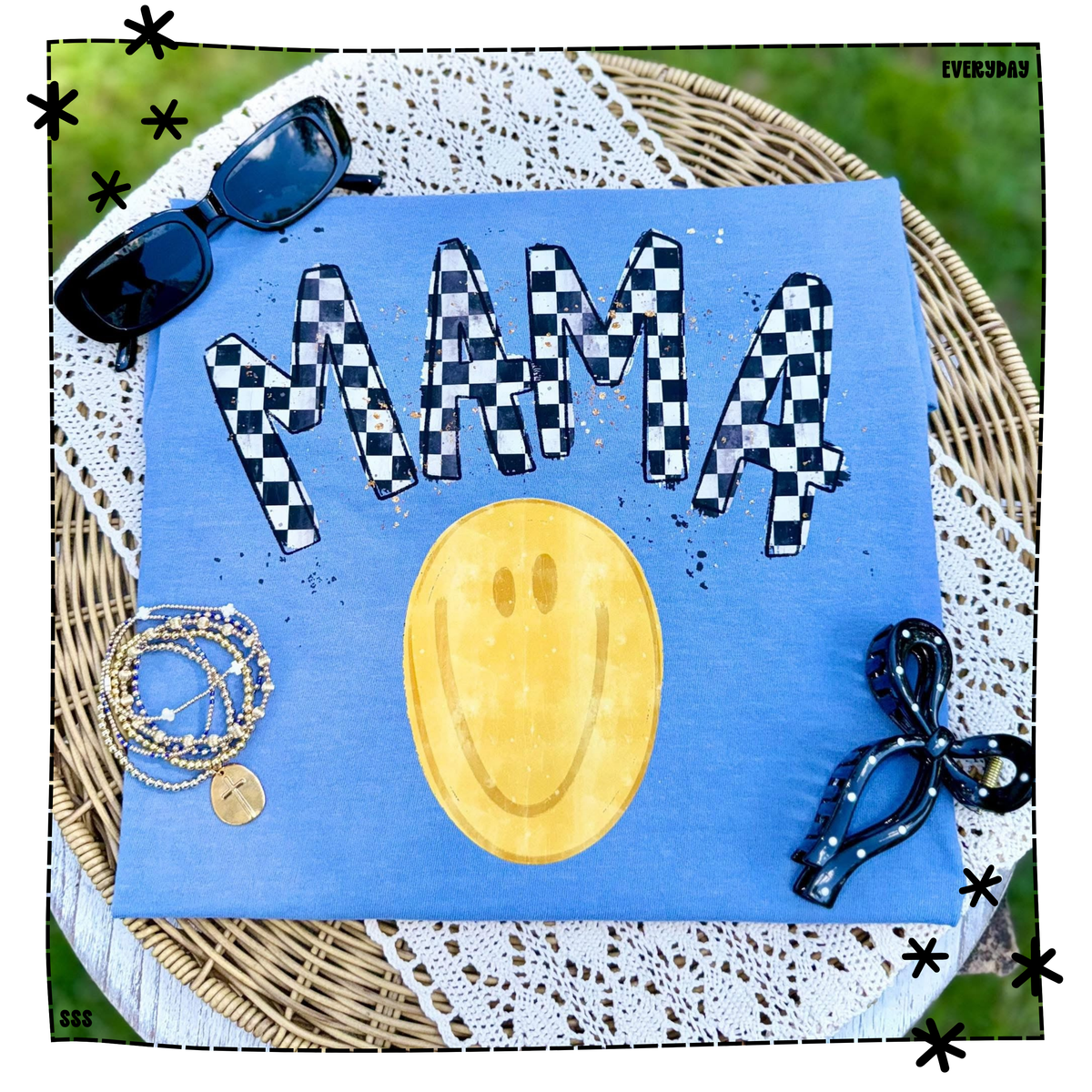 Checker Mama Happy Splatter WEEKLY DROP
