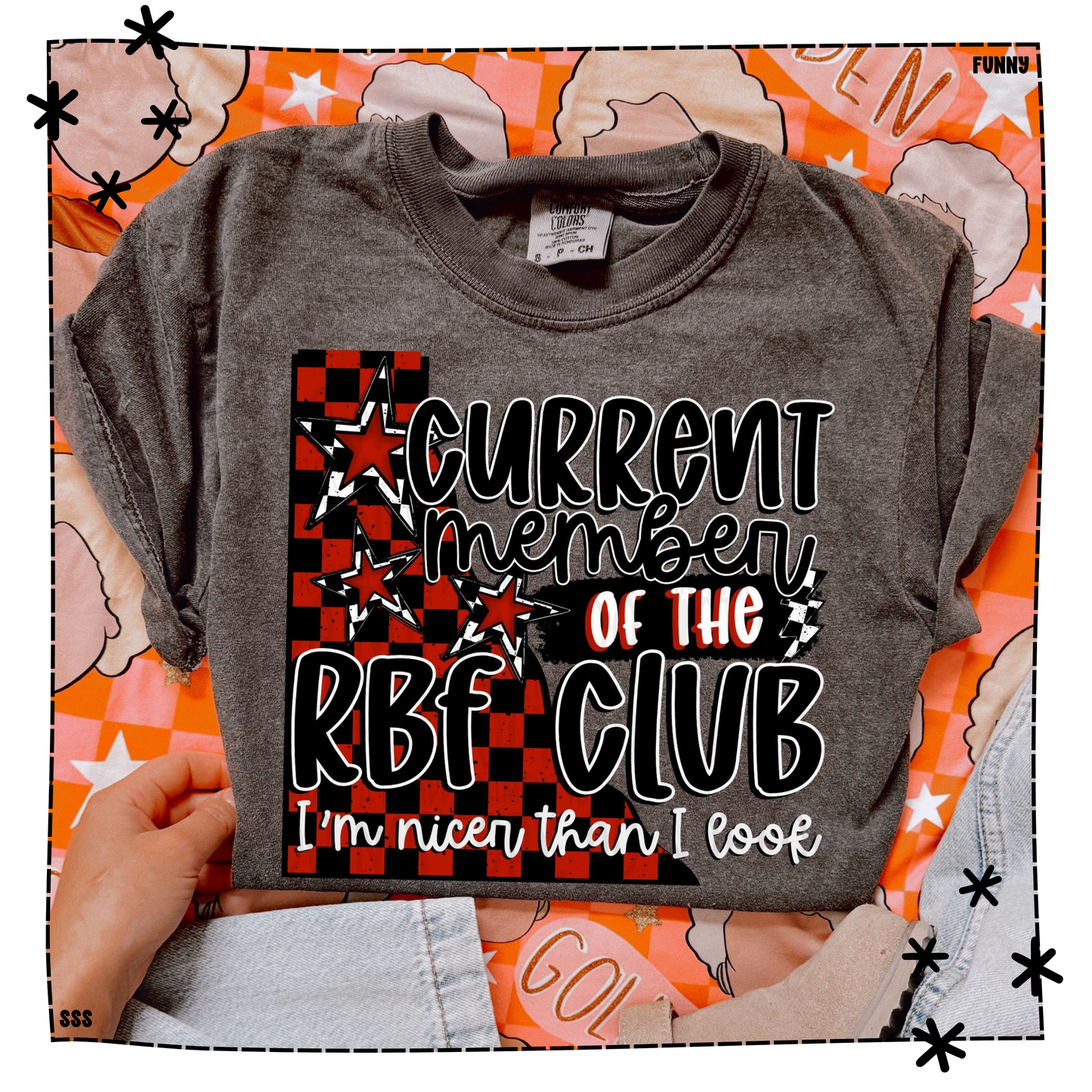 Current Member Of The RBF Club Checker WEEKLY DROP