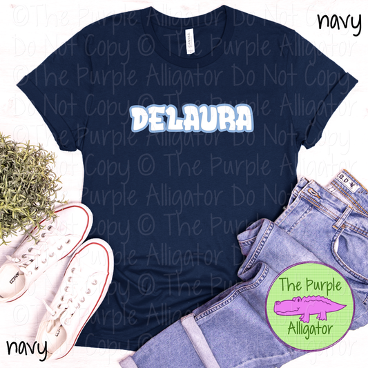 DeLaura Alley Bounce - The Graffiti Series - Graffiti Style Custom Spirit Wear Mascot & School Apparel 0526 TPA