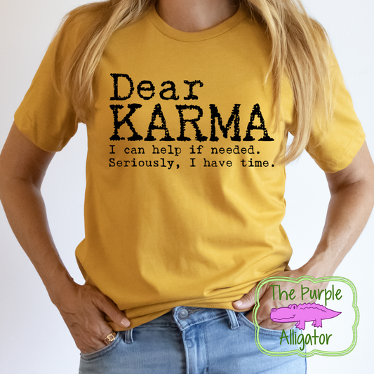 Dear Karma I Can Help (b SCA)