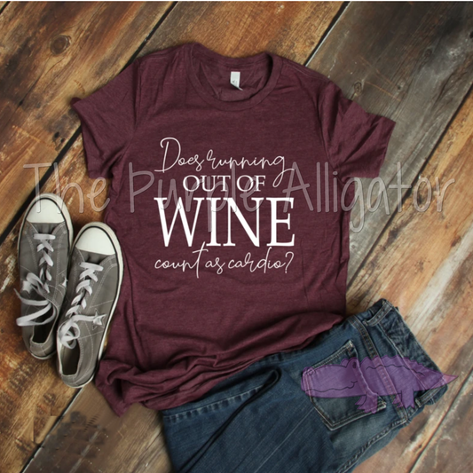 Does Running Out of Wine Count as Cardio? (w RYD)