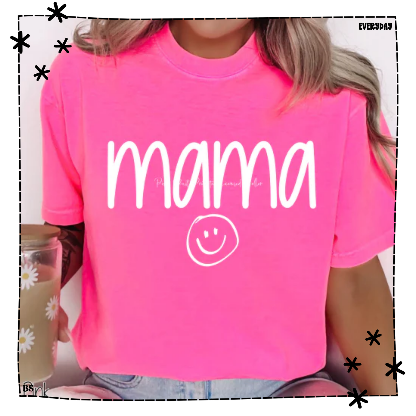 Doodle Mama Smiley Face WEEKLY DROP