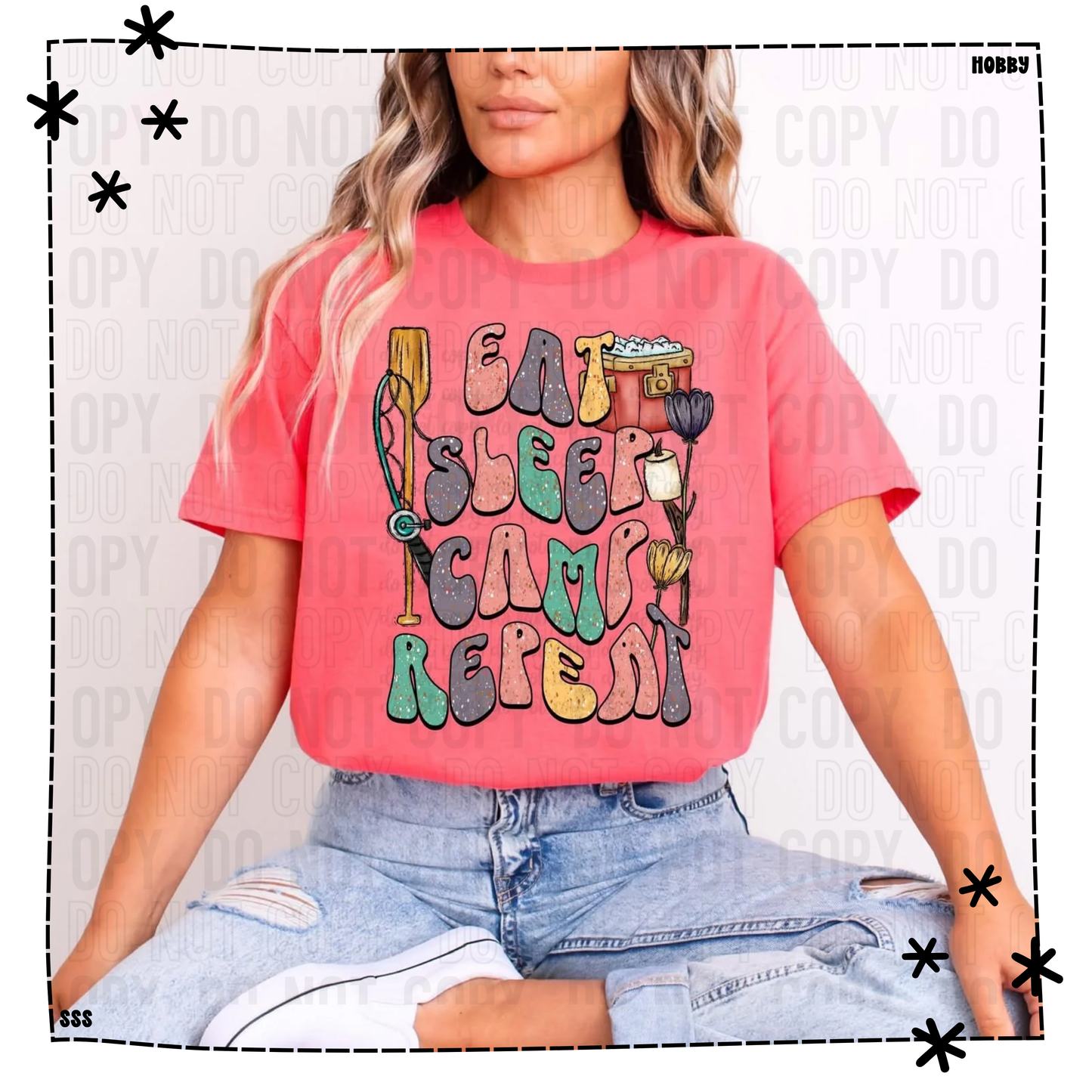 Eat Sleep Camp Repeat WEEKLY DROP