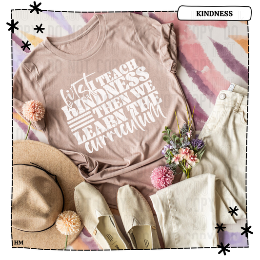 First I Teach Kindness WEEKLY DROP