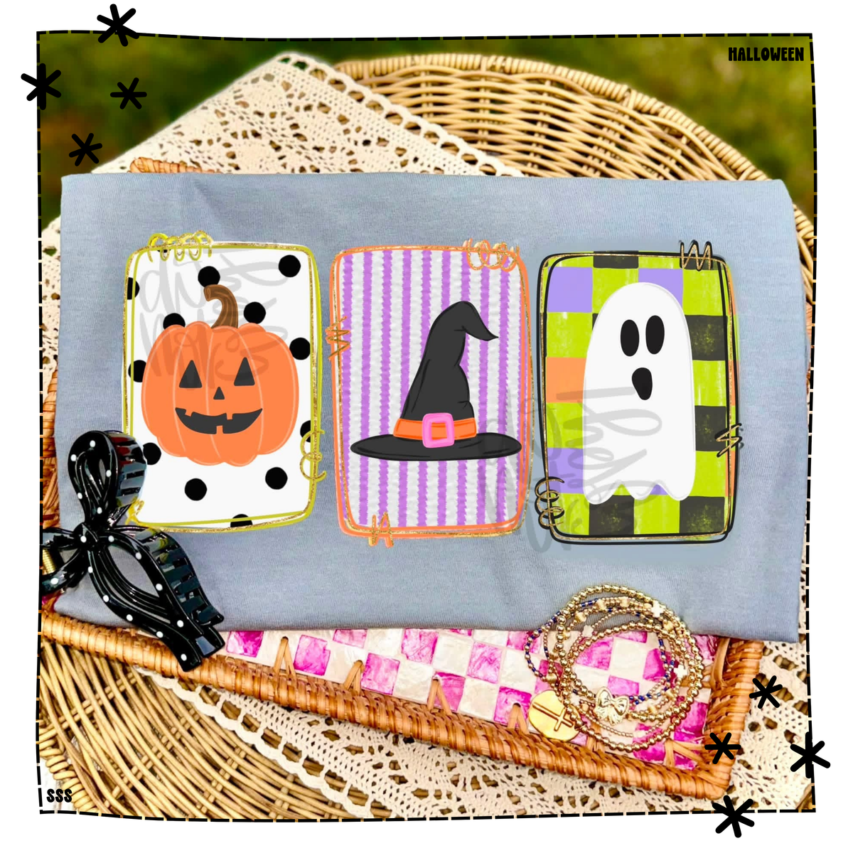 Halloween Pumpkin Hat Ghost Cube Trio WEEKLY DROP