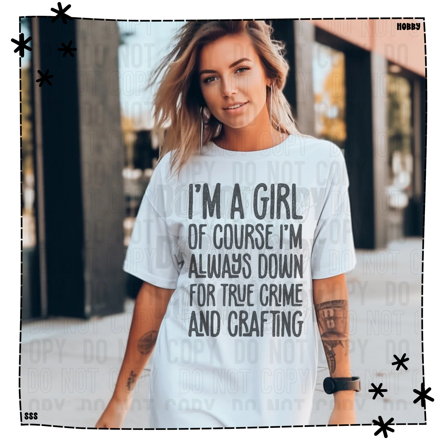 I’m A Girl Of Course I’m Always Down For True Crime And Crafting WEEKLY DROP