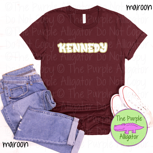 Kennedy Alley Bounce - The Graffiti Series - Graffiti Style Custom Spirit Wear Mascot & School Apparel 0526 TPA