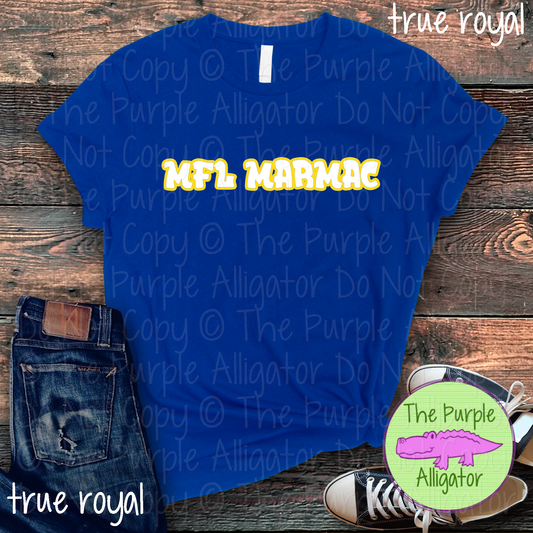 MFL MarMac Alley Bounce - The Graffiti Series - Graffiti Style Custom Spirit Wear Mascot & School Apparel 0526 TPA