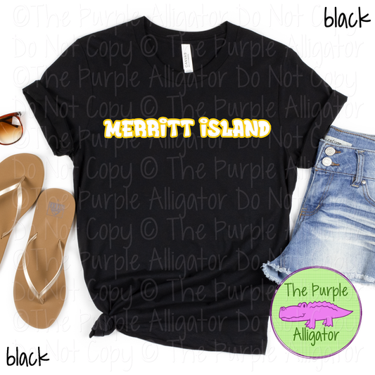 Merritt Island Alley Bounce - The Graffiti Series - Graffiti Style Custom Spirit Wear Mascot & School Apparel 0526 TPA