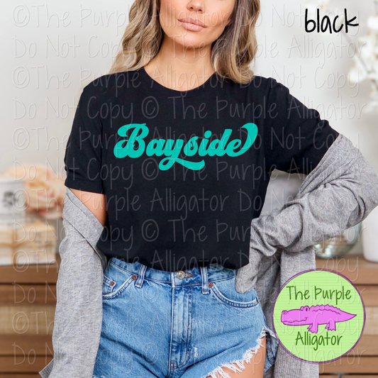 Bayside MNRG | Retro Vintage Spirit Wear Design, 70s–80s Inspired Custom Colors - CHOOSE YOUR TEXT COLOR - 0925 (d2f TPA)