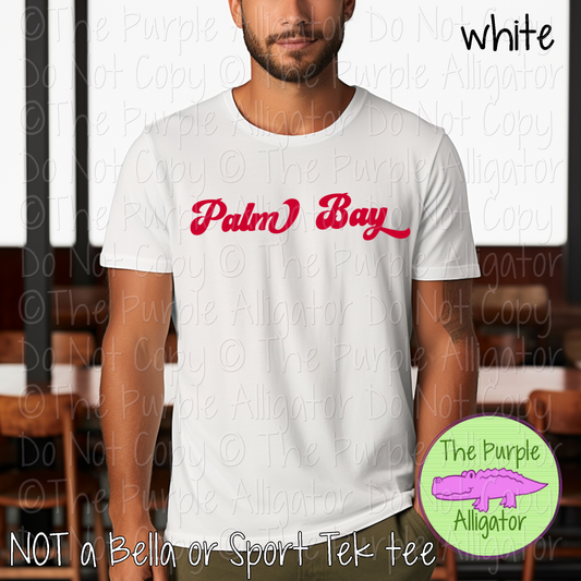 Palm Bay MNRG | Retro Vintage Spirit Wear Design, 70s–80s Inspired Custom Colors - CHOOSE YOUR TEXT COLOR - 0925 (d2f TPA)
