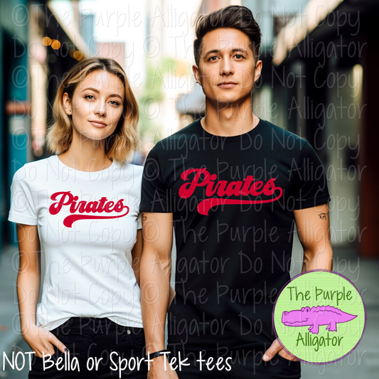 Pirates MNRG | Retro Vintage Spirit Wear Design, 70s–80s Inspired Custom Colors - CHOOSE YOUR TEXT COLOR - 0925 (d2f TPA)