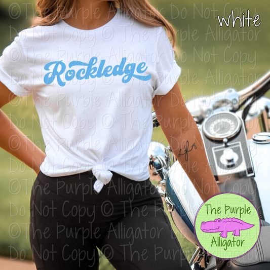 Rockledge MNRG | Retro Vintage Spirit Wear Design, 70s–80s Inspired Custom Colors - CHOOSE YOUR TEXT COLOR - 0925 (d2f TPA)