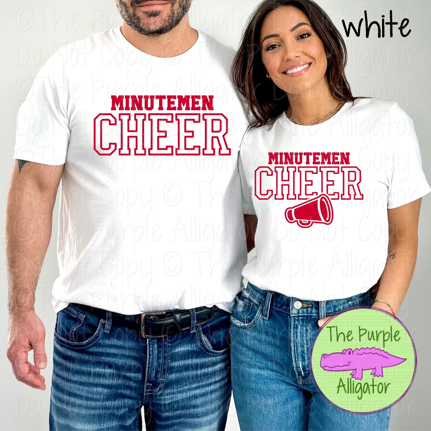 Minutemen Cheer 52 - Custom Cheer Spirit Wear Mascot Apparel 0626 TPA