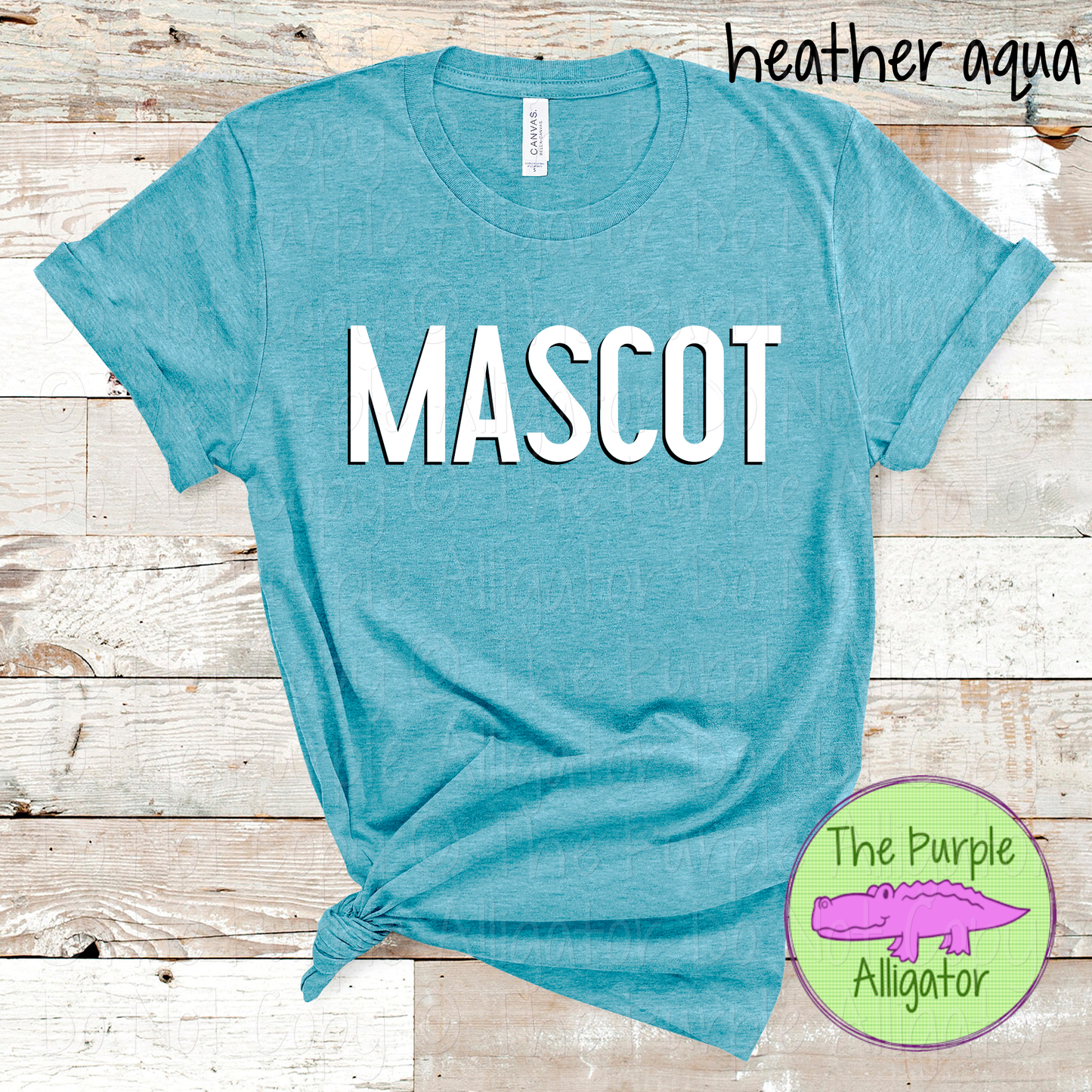 YOUR MASCOT NF Two-Tone Offset Spirit Design | Bold Two-Color Offset Text Design 0825 TPA