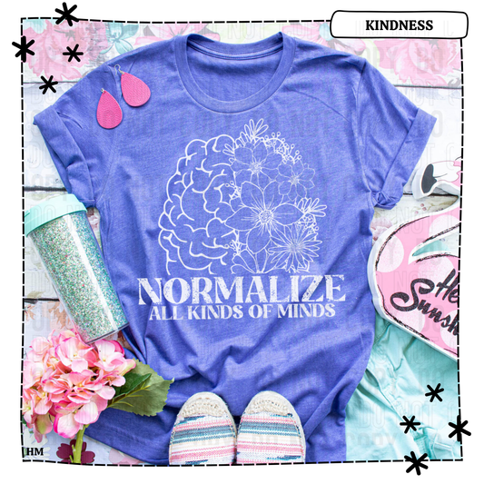 Normalize All Kinds of Minds WEEKLY DROP