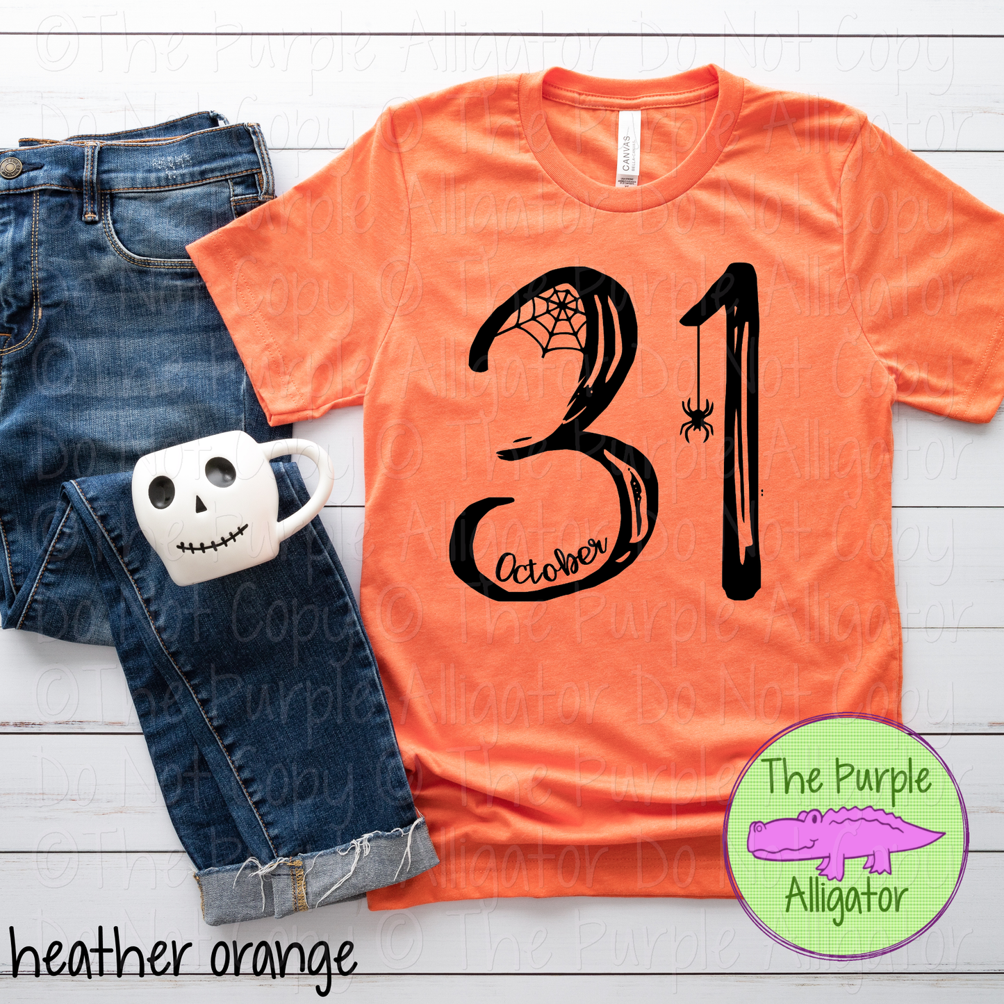 October 31 | Halloween Graphic Tee for Women 1118 CfB