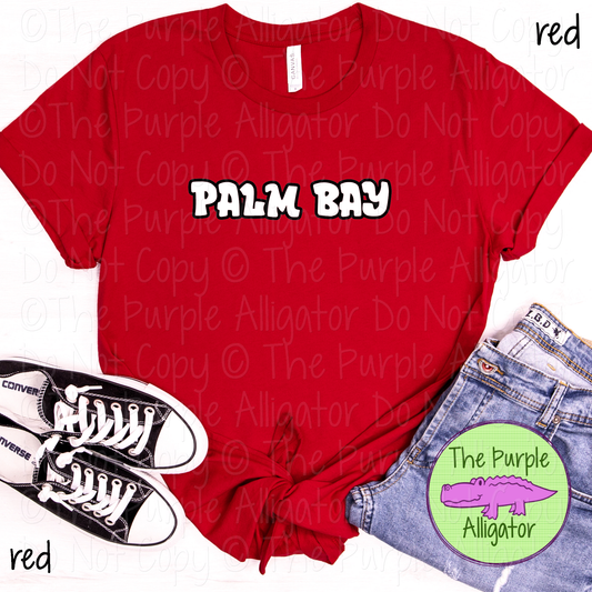 Palm Bay Alley Bounce - The Graffiti Series - Graffiti Style Custom Spirit Wear Mascot & School Apparel 0526 TPA