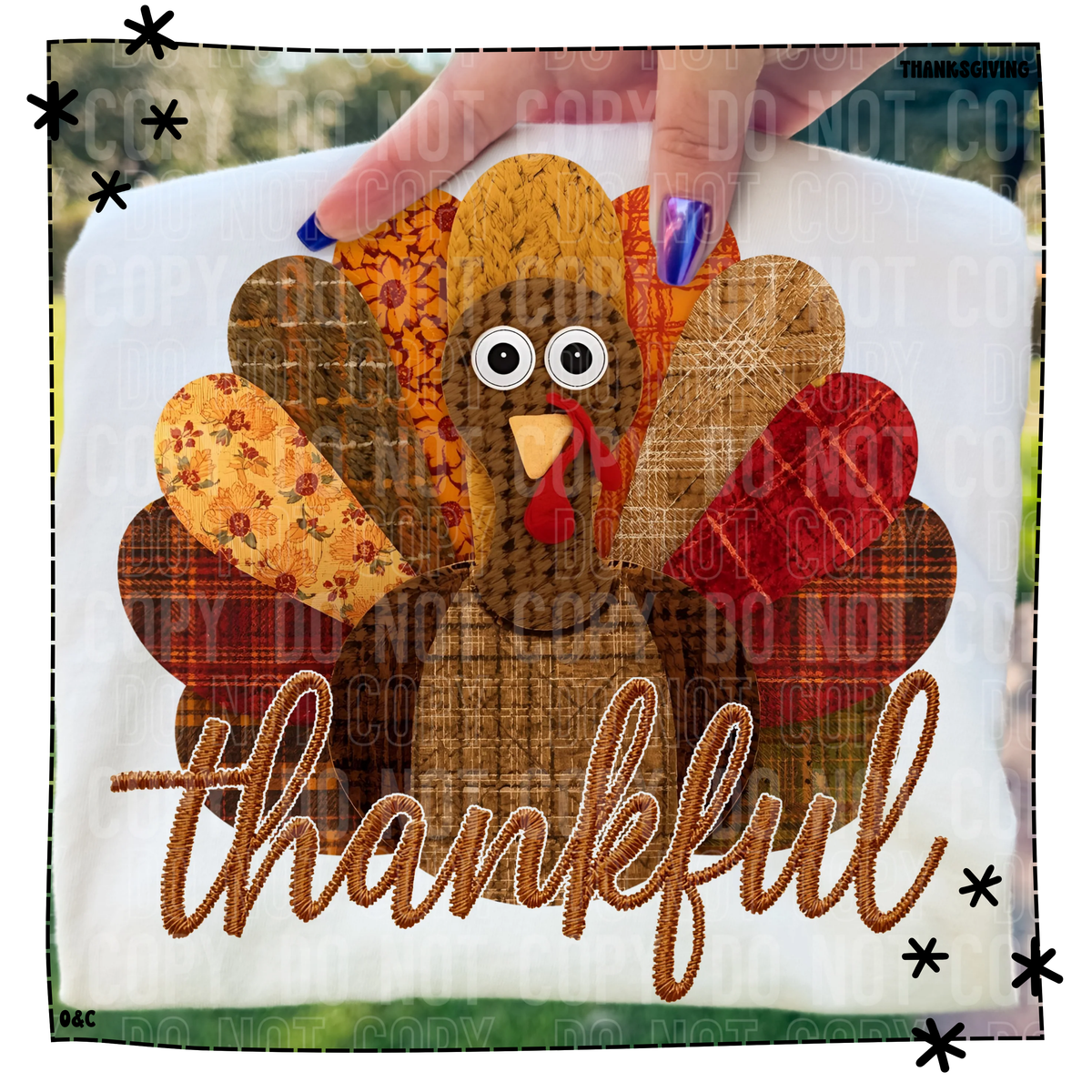 Patchwork Turkey WEEKLY DROP