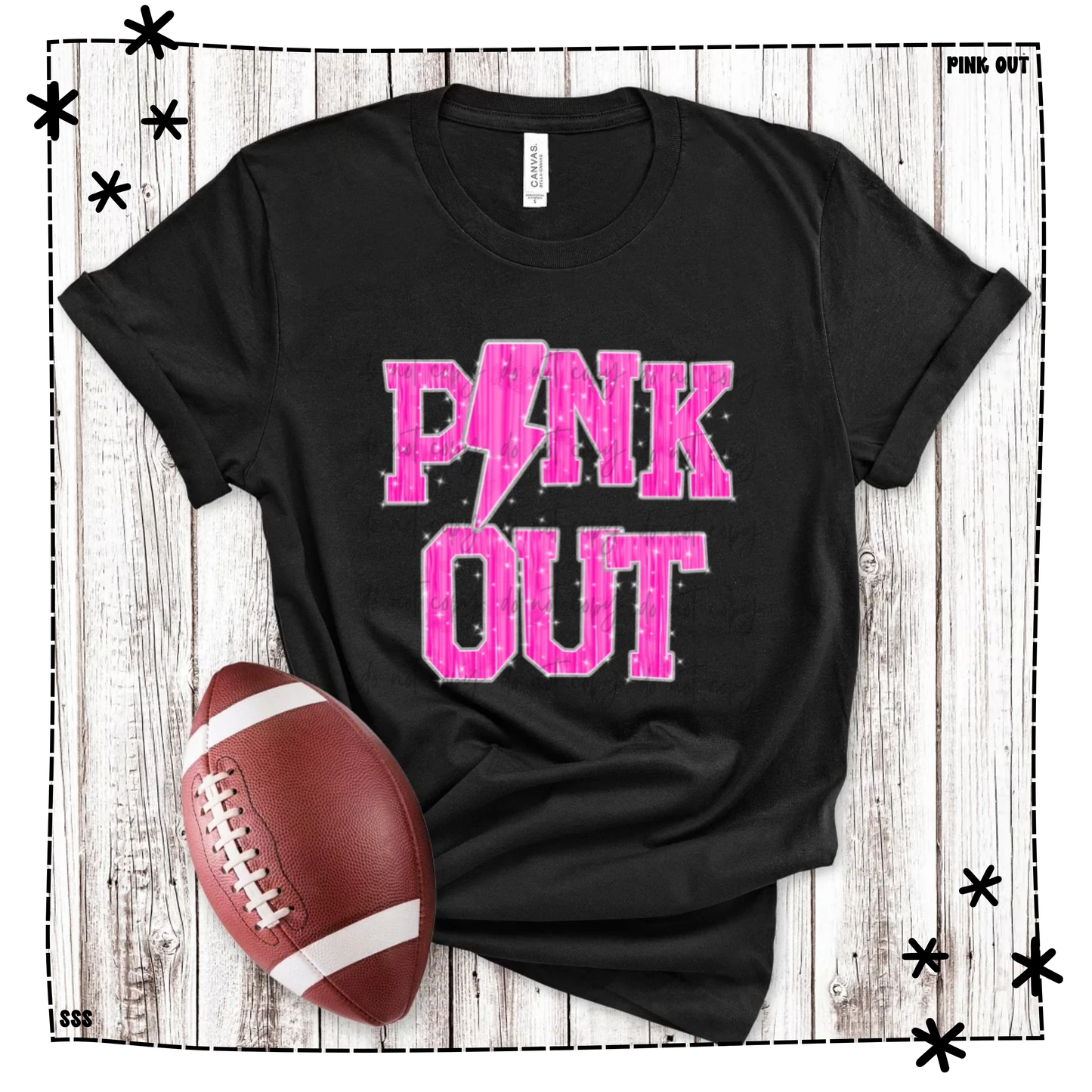 Pink Out Faux Embroidery WEEKLY DROP