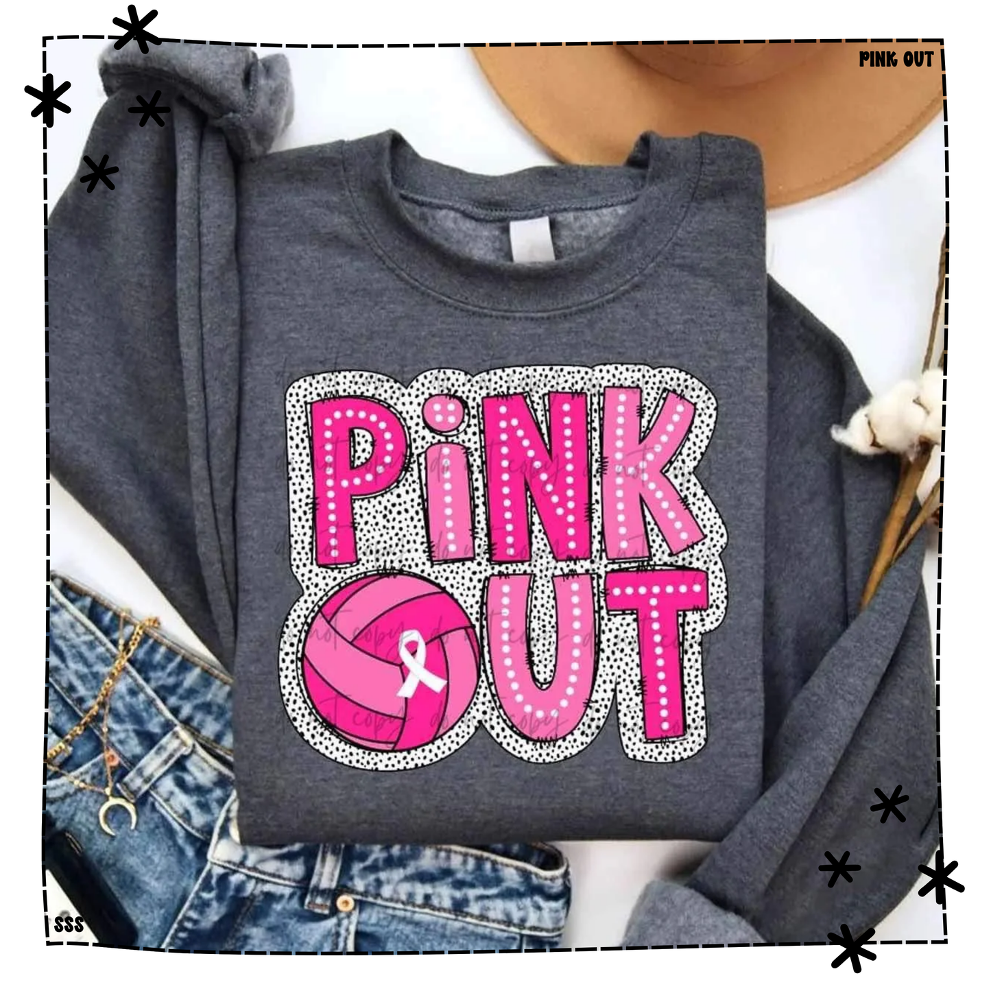 Pink Out Volleyball WEEKLY DROP