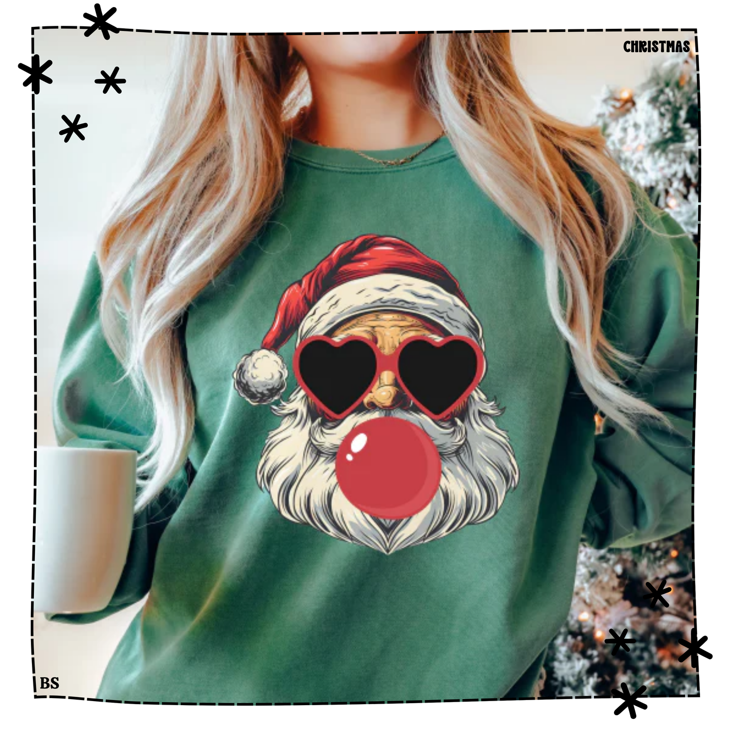 Santa Red Bubble WEEKLY DROP