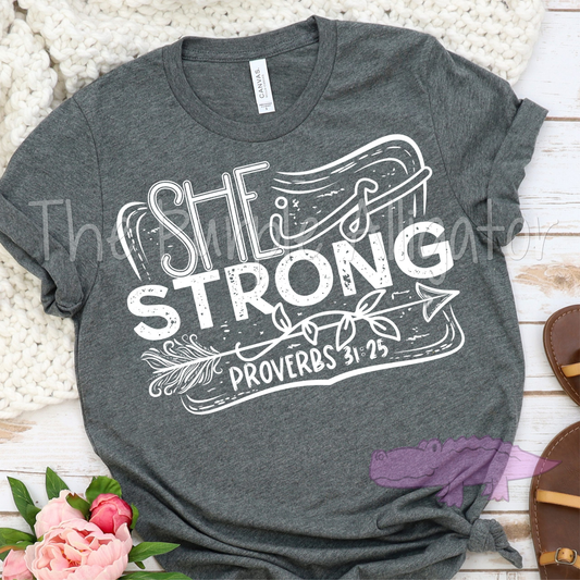 She is Strong (w SCA)